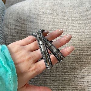 Stella and Dot adjustable wrap bracelet